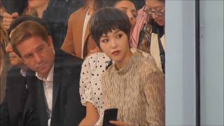 Tiffany Tang / Tang Yan 唐嫣 @ Paris Fashion Week 27 september 2018 show Chloé