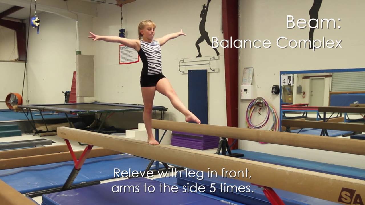 Recreational Gymnastics | Beam Balance - YouTube