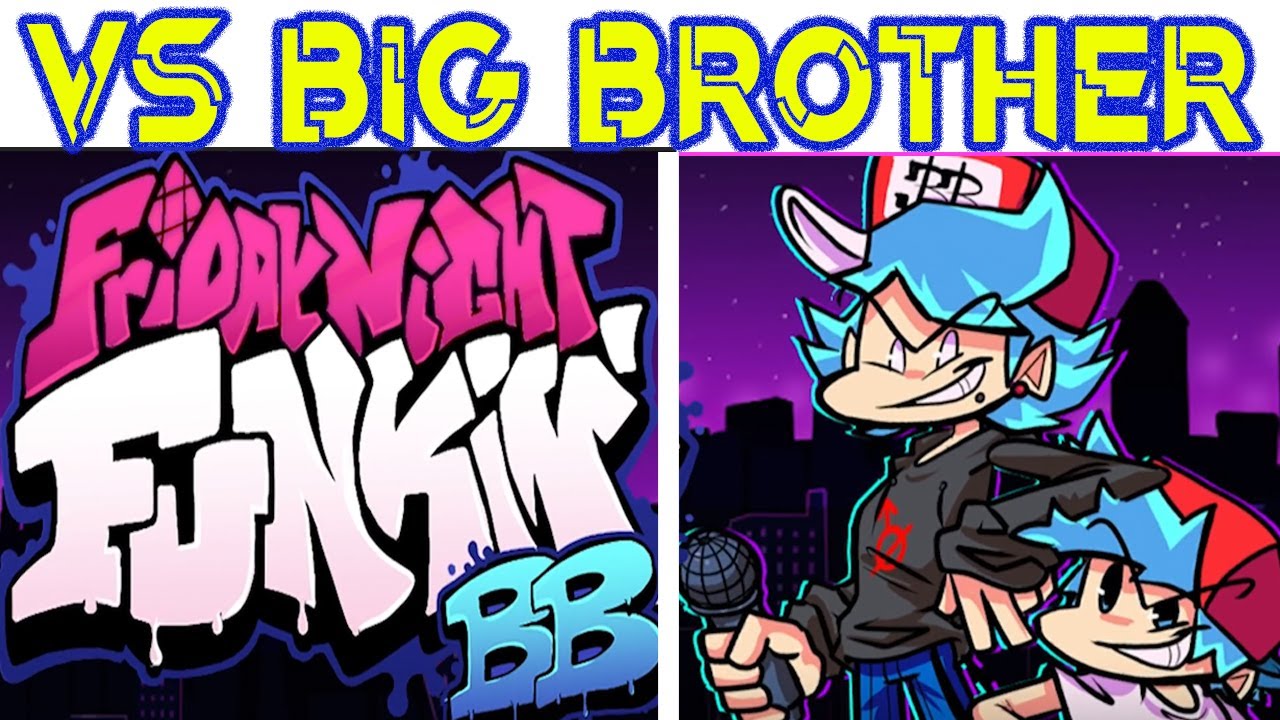 Friday Night Funkin Vs Big Brother Full Week 2 Cutscenes Ending