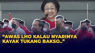 Megawati Canda Soal Jodoh Anaknya : Awas Kalau Nyarinya Kayak Tukang Bakso