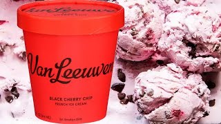 Van Leeuwen Black Cherry Chip Ice Cream Tasting