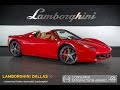 2012 Ferrari 458 Italia Spider Rosso Corsa L0852