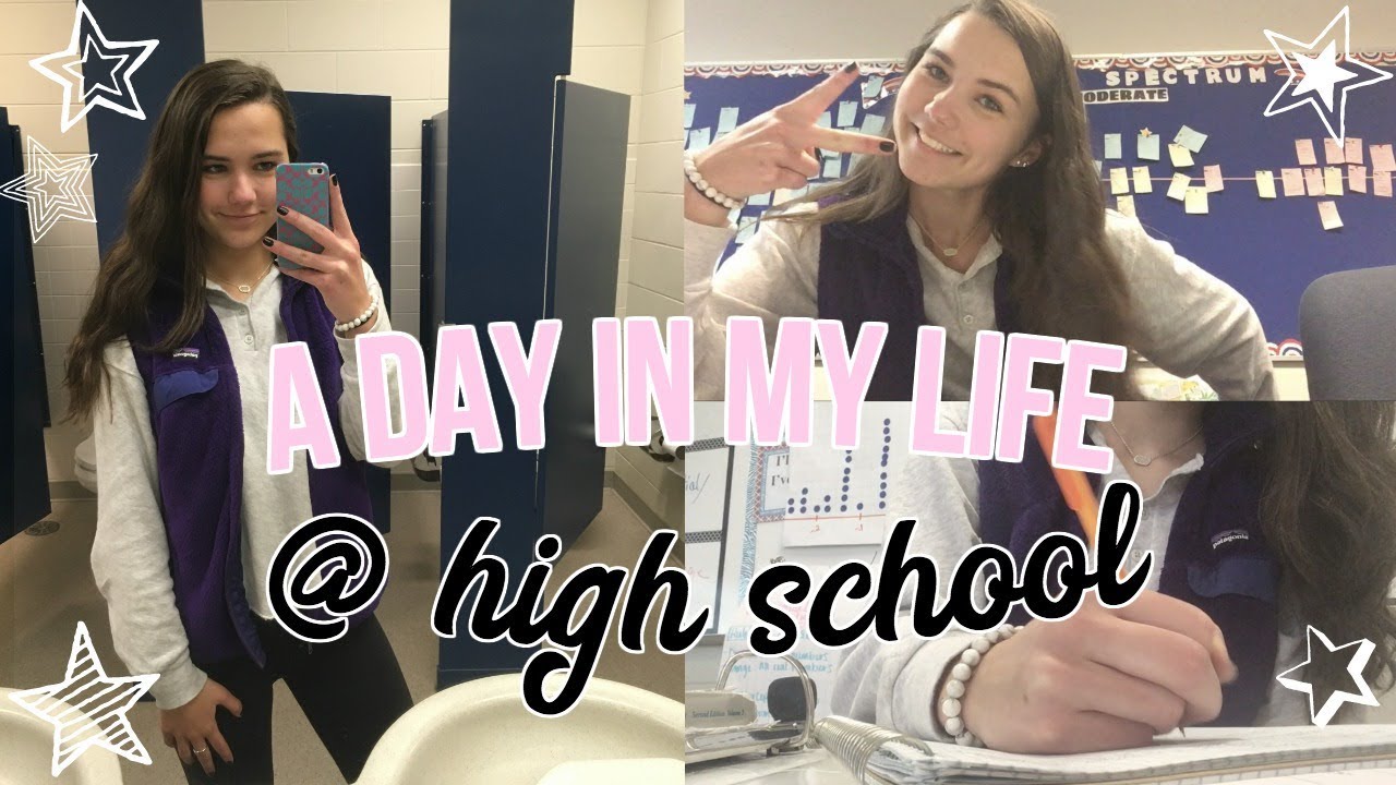 A Day In My Life At High School Vlog Senior Year Youtube