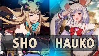 GBVSR:🔥SHO (Metera) Vs Hauko (Vikala)🔥| High Level Gameplay.