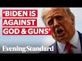 Donald Trump: Joe Biden is against God and against guns