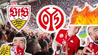 ERST 1 zu 0 MAINZ dann 4 AUSWÄRTSTORE von STUTTGART | 1.FSV Mainz05 1-4 VfB Stuttgart | Stadionvlog
