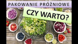 Pakowanie próżniowe żywności DLACZEGO WARTO UŻYWAĆ? Zgrzewarka GOCLEVER VACUUM