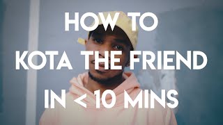 How to Kota The Friend in Under 10 Minutes | FL Studio Chill and Rap Tutorial