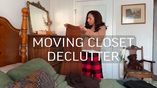 MOVING CLOSET DECLUTTER