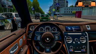 2020 Rolls Royce Cullinan - City Car Driving [Steering Wheel Gameplay]