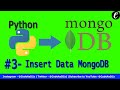 Python MongoDb Tutorial #3 - Inserting Documents/Data in MongoDb Atlas using PyMongo