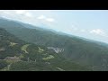 広島空港から羽田　jal　空の旅　お楽しみください