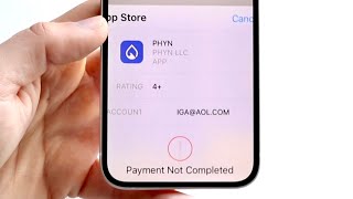How To FIX Payment Not Complete On iPhone!
