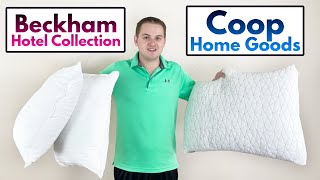 Beckham Hotel Collection vs Coop Home Goods - Pillow Comparison!