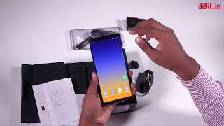 ಇದು ಸ್ಯಾಮ್ಸಂಗ್ ಕಂಪನಿಯ Samsung Galaxy Note 9 ಅನ್ಬಾಕ್ಸಿಂಗ್ ಮತ್ತು ಫಸ್ಟ್ ಲುಕ್