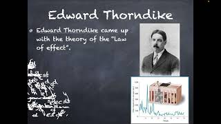 Operant Conditioning and Thorndike Law of Effect