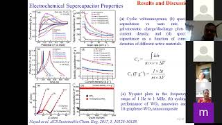 Supercapacitor Application (Energy Storage Devices): Dr. Arpan Kumar Nayak