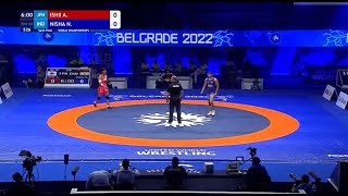 Nisha Semi Final Match 68 Kg | World #wrestling Championship Belgrade 2022| #india