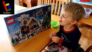BUILDING THE LEGO CREATOR WINTER TOY SHOP!