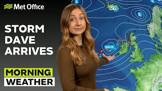 04/04/2026 - Storm Dave brings rain and wind - Morning Weather Forecast UK – Met Office Weather