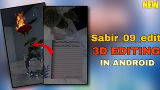 Node Video 8.0.9 Full 3D Editing Tutorial | 3D Phone, Fire Rose