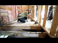 Finishing Demolition - Floor & Ceiling - Mobile Home Office Trailer