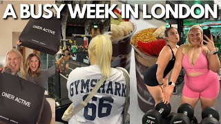 A BUSY WEEK IN LONDON | weekly vlog - hyrox manchester, oner active event \u0026 gym workouts | elmint