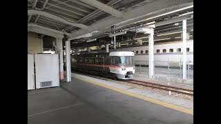 JR長野駅 8番線を回送する383系