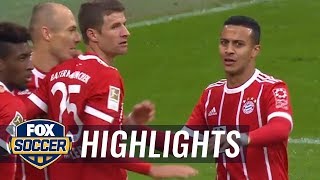 Bayern Munich takes early lead over Mainz | 2017-18 Bundesliga Highlights