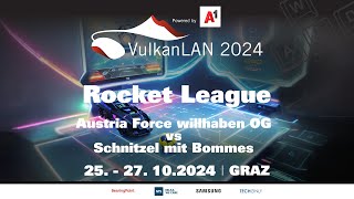 VulkanLAN 2024 - E-Sport RocketLeague Loserbracket Final AFW OG vs Schnitzel mit Bomes