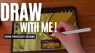 Draw With me ! 🐸 ✨Animating a lofi animation / Procreate Dreams / Procreate IPad