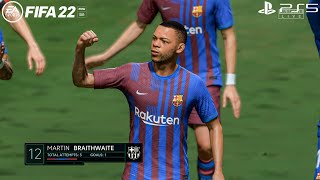 FIFA 22 - Barcelona Vs Rayo Vallecano | La liga 21/22 Prediction | PS5 Gameplay & Full match