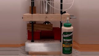 Glue Joint Strength vs Clamp Pressure Experiment