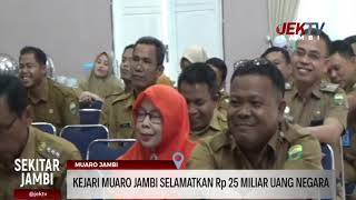 KEJARI MUARO JAMBI SELAMATKAN Rp 25 MILIAR UANG NEGARA