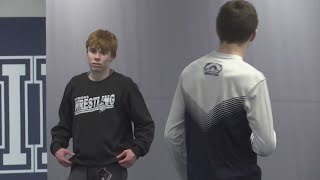 Wrestling: A Pair of Bismarck Wrestlers Prepare For a Chance of a Lifetime