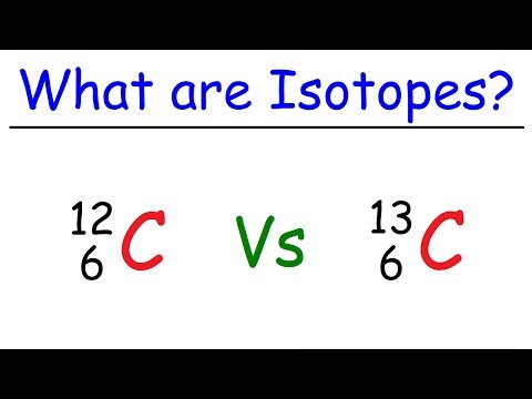 What are the elements that have isotopes?