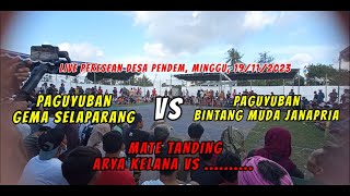 Live Paguyuban Bintang Muda Janapria vs Gema Selaparang- Peresean Desa Pendem