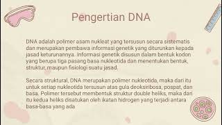 Biologi Sel_ Membran Inti, Nukleolus, Dna dan Kromosom_ Kelompok 8