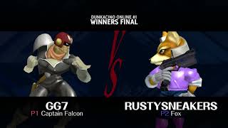 GG7 vs RustySneakers - Winners Final - Dunkacino Online #1