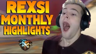 REXSI MONTHLY STREAM HIGHLIGHT COMPILATION! TOP PLAYS! - Smite Highlights