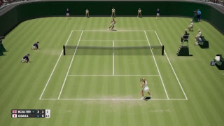 AO International Tennis: Wimbledon 2018 - Ladies' Singles Round 2: Katie Boulter v Naomi Osaka