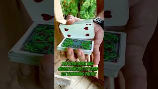 Thumb Cut Tutorial…. Cards: TMNT by @whatistheory11 #cardistry#tutorial#tmnt#wooden