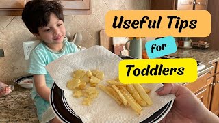 Meal ideas for toddlers / my all day busy routine with newborn :-