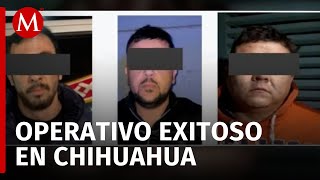 Detienen a 12 personas y aseguran armas y vehículos en operativo conjunto en Chihuahua