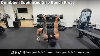 How To Do A Dumbbell Supinated Grip Bench Press