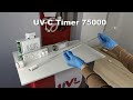 Bactericidal UVL 75 UV lamp for VanErp UV C Timer 75000 sterilizer