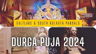 Kolkata top 5 pandal 2024 ।। Durga Puja 2024 ।। Saltlake & South Kolkata top pandals