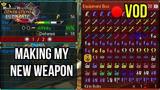 MHGU | Making A New Weapon For Grimclaw Tigrex VOD