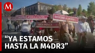 Vecinos de Tultitlán protestan en Toluca por cambio de nombre de colonia