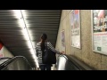 Munich - Walking to the U1 and U2 platforms at Hauptbahnhof 2014 08 21